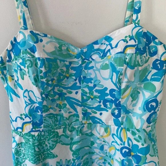 Lilly Pulitzer mini sun dress Sz 12 - Picture 2 of 9
